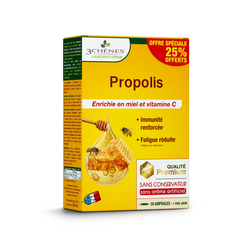 3 CHÊNES Propolis, ampulės N20, nuotrauka Nr. 1
