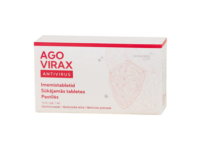 AGOVIRAX Antivirus pastilės N16