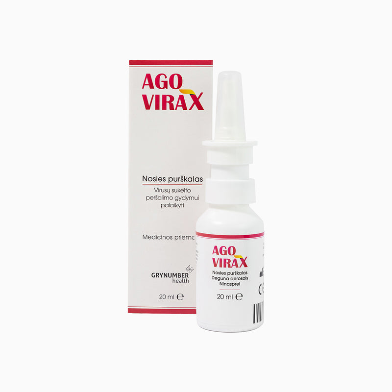 AGOVIRAX nosies purškalas 20ml, nuotrauka Nr. 1