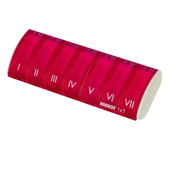 ANABOX dėžutė vaistams savaitei, nuotrauka Nr. 1