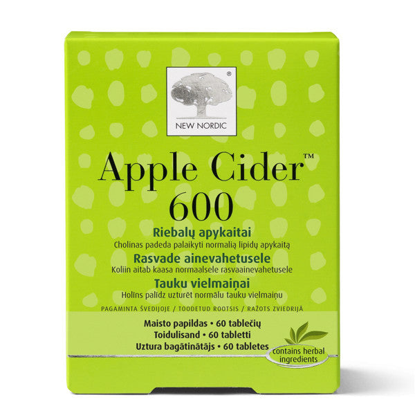 Apple Cider 600 tabletės N60, nuotrauka Nr. 1
