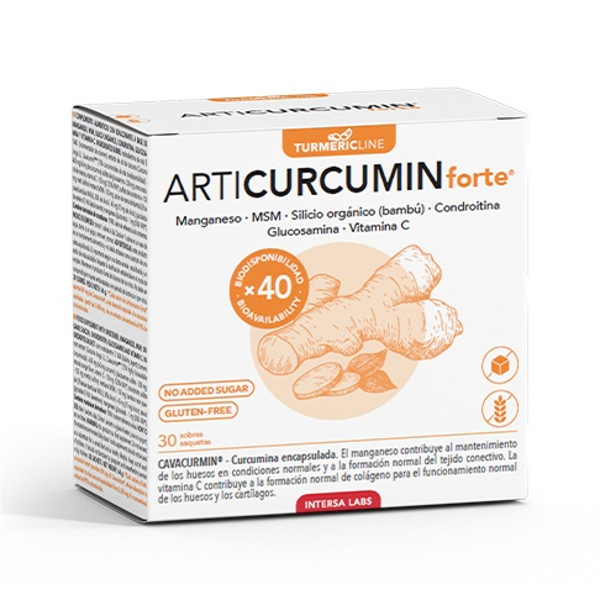 ARTICURCUMIN FORTE® su saldikliu, milteliai N30, nuotrauka Nr. 1