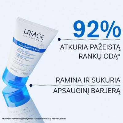 Uriage Bariederm kremas rankoms 50ml