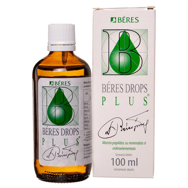 BERES DROPS PLUS lašai 100ml, nuotrauka Nr. 1