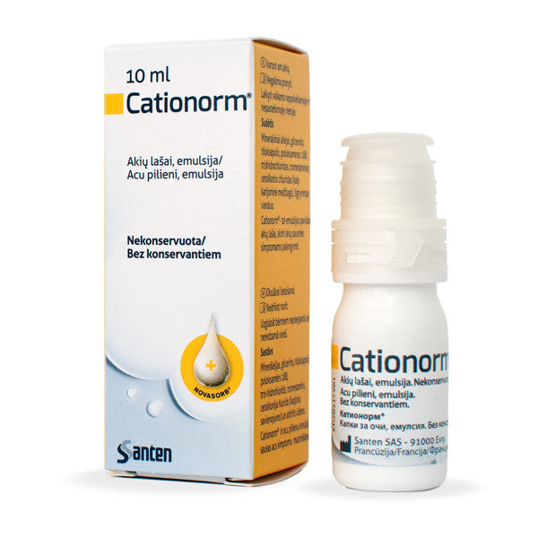 Cationorm® multi akių lašai, emulsija 10ml, nuotrauka Nr. 1