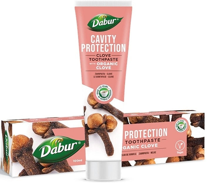 Dabur dantų pasta CLOVE su ekologiškais gvazdikėliais, 100ml, nuotrauka Nr. 1