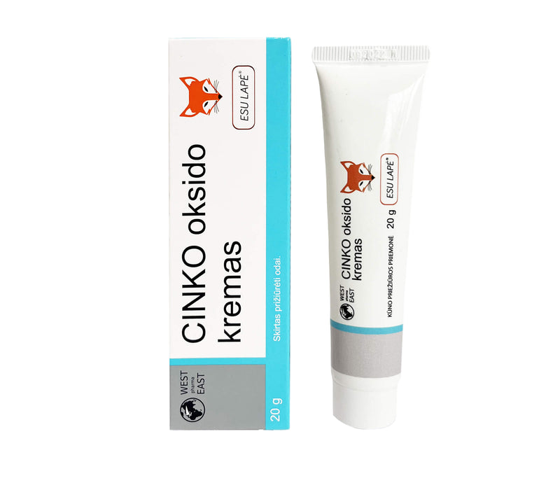 Esu Lapė Cinko oksido kremas, 20g, nuotrauka Nr. 1