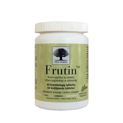 Frutin kramtomosios tabletės N60
