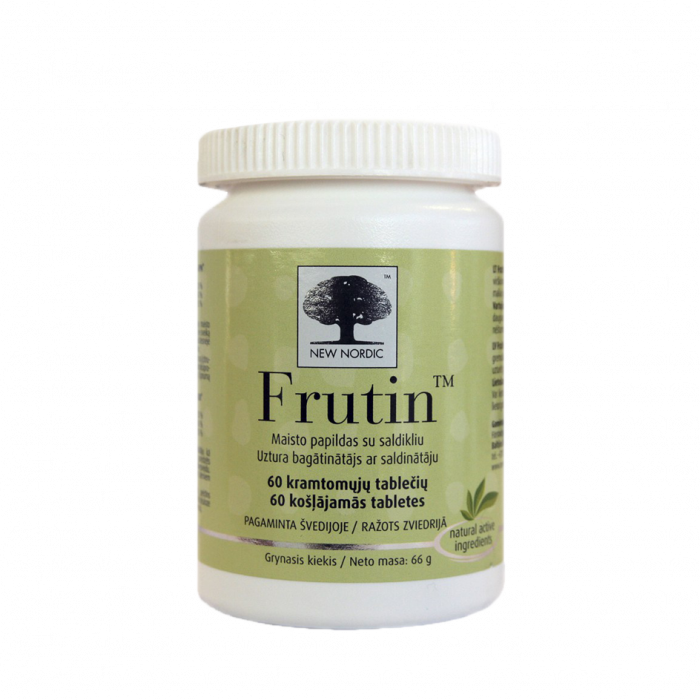 Frutin kramtomosios tabletės N60, nuotrauka Nr. 1
