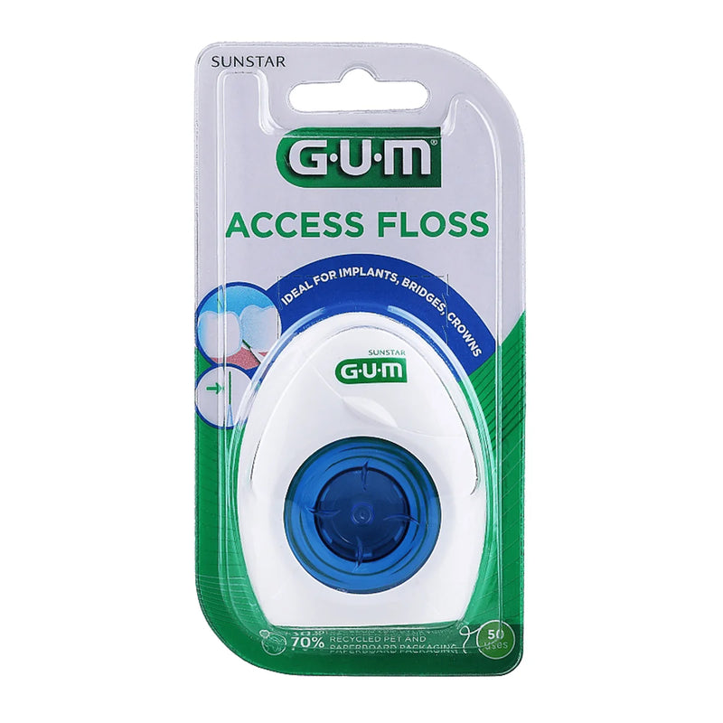 GUM ACCESS Floss tarpdančių siūlas, N50, nuotrauka Nr. 1