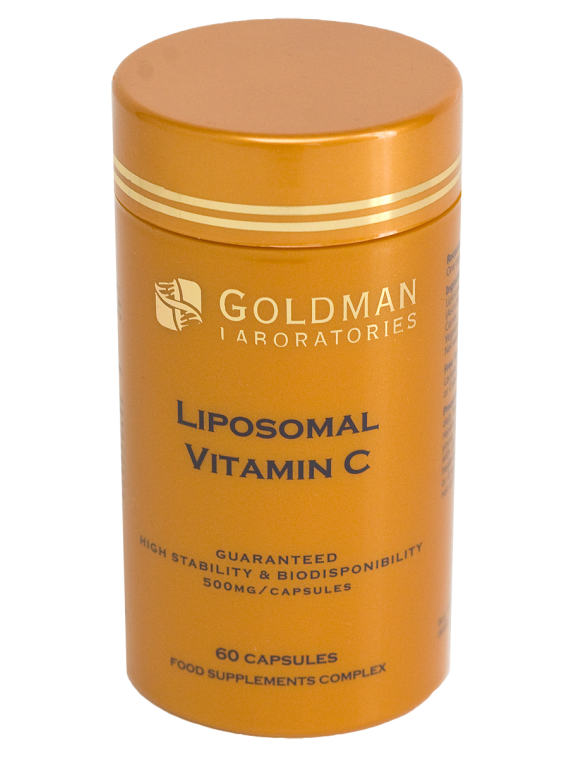 Goldman Liposomal Vitamin C 500mg kaps.N.60, nuotrauka Nr. 1