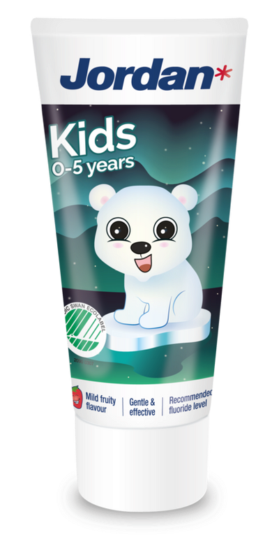Jordan dantų pasta vaikiška 0-5 metai 50ml