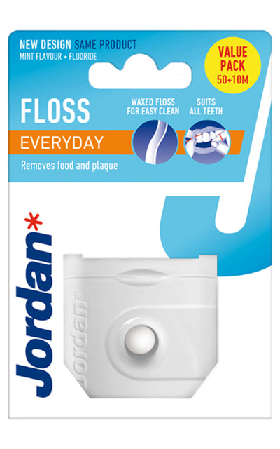 Jordan tarpdančių siūlas Everyday Floss 50m