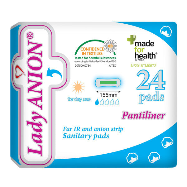 Lady Anion kasdieniniai įklotai 155mm N24, nuotrauka Nr. 1