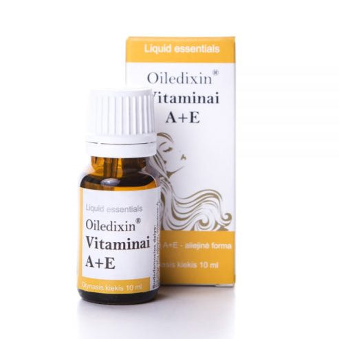 Oiledixin Vitaminai A+E 10ml, nuotrauka Nr. 1