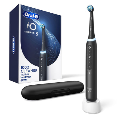 Oral-B iO 5 elektrinis dantų šepetėlis Matt Black