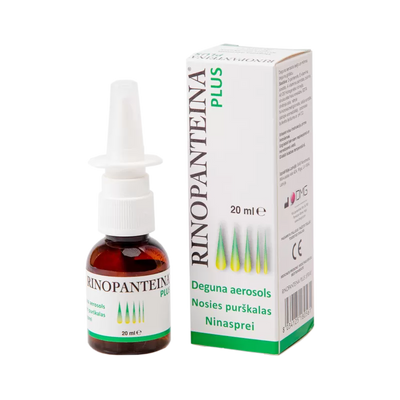 RINOPANTEINA PLUS nosies purškalas, 20ml
