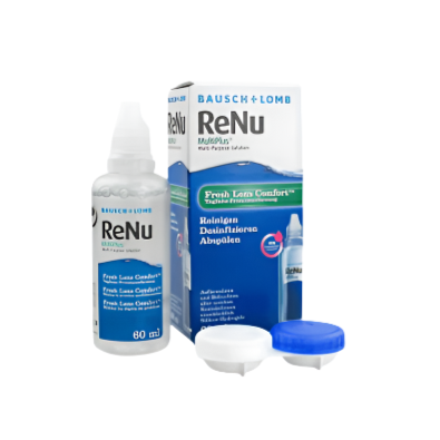 Kontaktinių lęšių skystis ReNu MultiPlus 60 ml, nuotrauka Nr. 1
