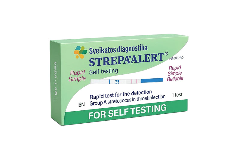 STREPALERT gerklės infekcijos nustatymo testas, N1, nuotrauka Nr. 1