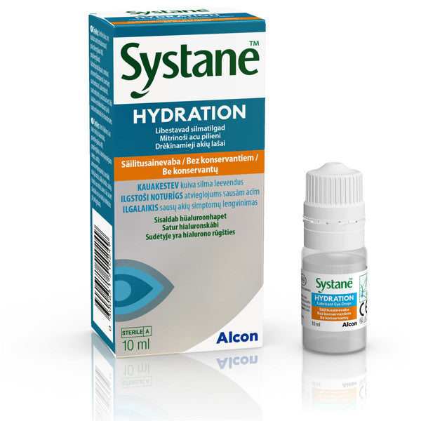 Systane Hydration akių lašai 10ml, nuotrauka Nr. 1
