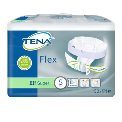 TENA Flex Super Juostinės sauskelnės S, N30