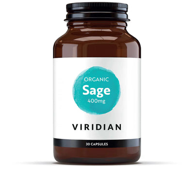 VIRIDIAN Organic Sage 400mg N30