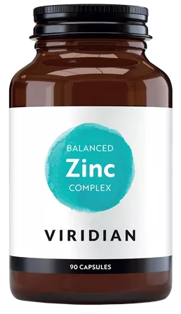 VIRIDIAN Balanced Zinc complex, kapsulės N90