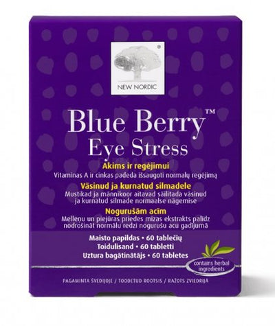 Blue Berry Eye Stress tabletės N60