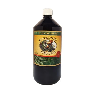 CHLOROFILAS spygliuočių eliksyras, 1000 ml
