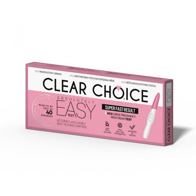 Clear Choice Easy nėštumo testas N1