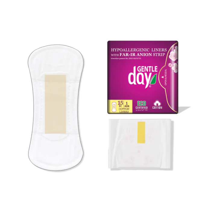 GENTLE DAY Far-IR Anion kasdieniniai įklotai MINI pakuotė, N15, nuotrauka Nr. 2