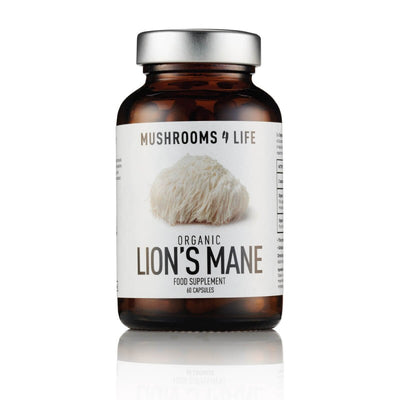 Lion‘s Mane Organic kapsulės N60