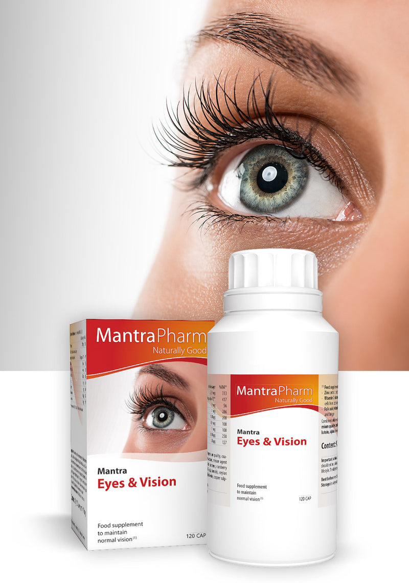MANTRA Eyes & Vision regėjimui su liuteinu, kapsulės N120, nuotrauka Nr. 1