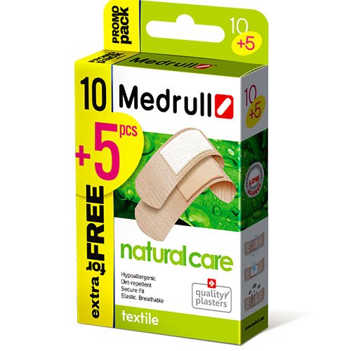 Medrull pleistras Natural Care, N10+5, nuotrauka Nr. 1