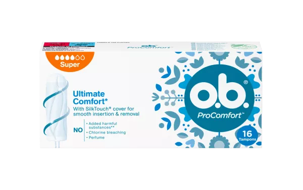 O.B. tamponai Pro Comfort Super, N16, nuotrauka Nr. 1