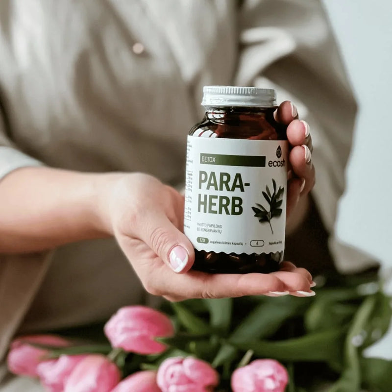 ECOSH Paraherb kapsulės N120, nuotrauka Nr. 2