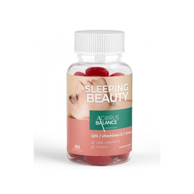 Acorus Balance Sleeping Beauty Gummies+melat.N60, nuotrauka Nr. 1