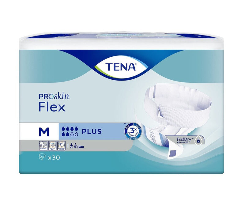 TENA Flex Plus Juostinės sauskelnės M, N30, nuotrauka Nr. 1