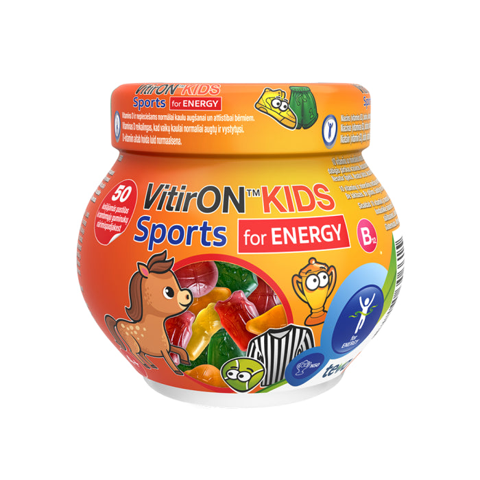 VitirON Kids Sports, nuo 4 m., kramtomieji guminukai N50, nuotrauka Nr. 1