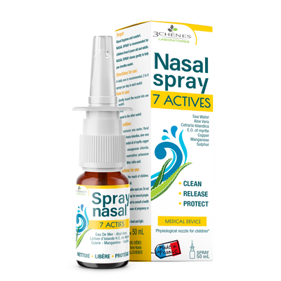 3 CHÊNES 7 Actives, purškalas 50 ml