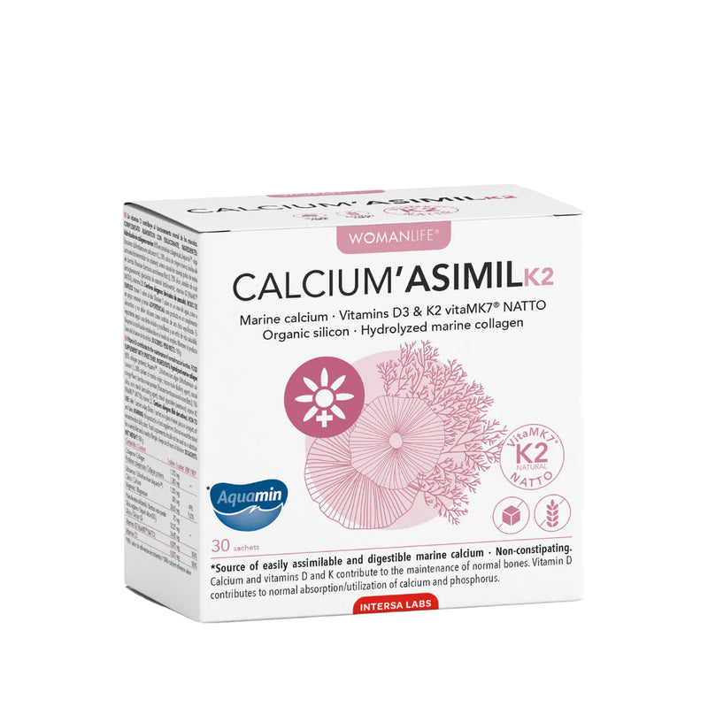 CALCIUM‘ASIMIL K2 + D3 su saldikliu, milteliai N30, nuotrauka Nr. 1