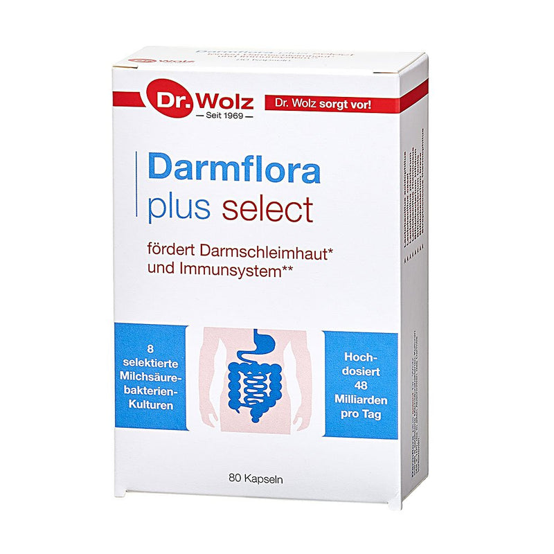 Dr. Wolz Darmflora plus select kapsulės N80, nuotrauka Nr. 1