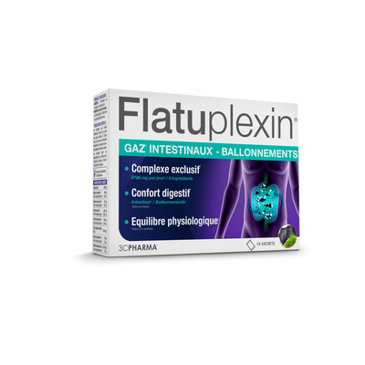 3C PHARMA Flatuplexin, paketėliai N16