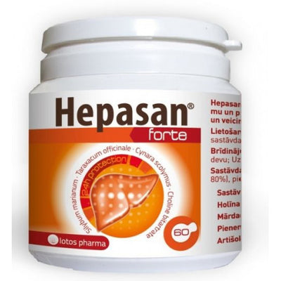 Hepasan Forte, kapsulės N60