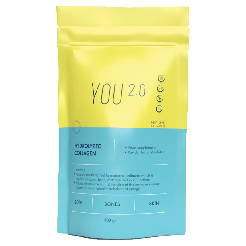 YOU 2.0 Hidrolizuotas Kolagenas su vit. C 300 g, nuotrauka Nr. 1