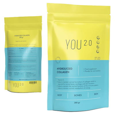 YOU 2.0 Hidrolizuotas Kolagenas su vit. C 300 g