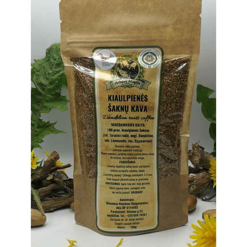 KIAULPIENIŲ ŠAKNŲ kava 100g, nuotrauka Nr. 1