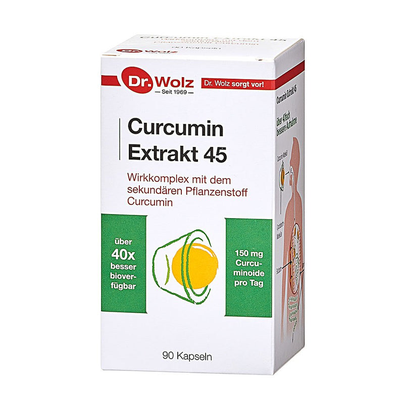 Dr.Wolz Curcumin Extrakt 45 N90, nuotrauka Nr. 1