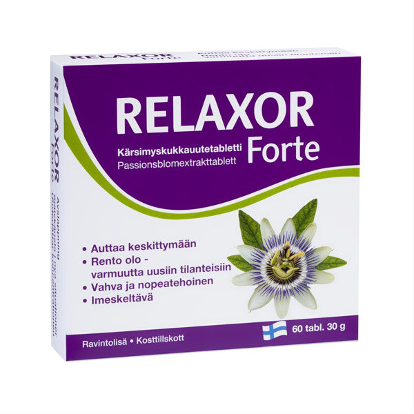 Relaxor Forte, tabletės N60, nuotrauka Nr. 1