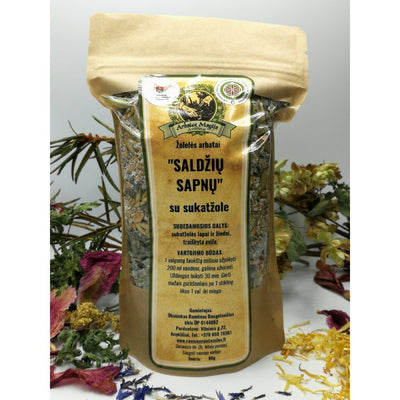 SALDŽIŲ SAPNŲ su sukatžole žolelės arbatai 90g